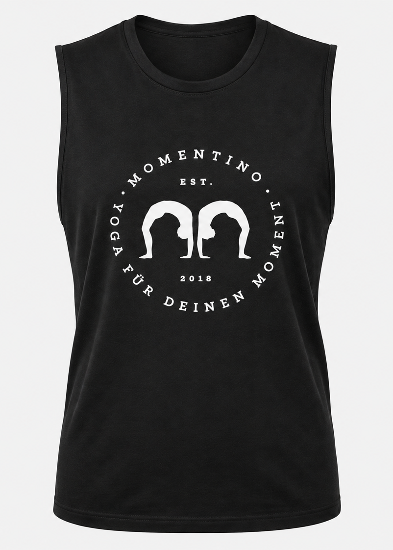 MEN TANK TOP MIT MOMENTINO LOGO