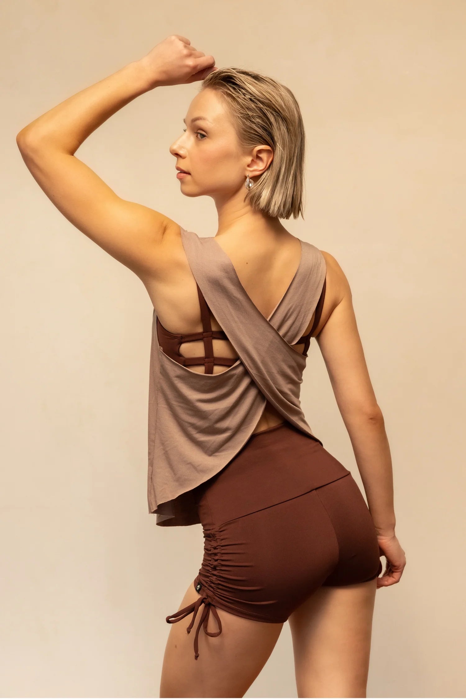 PURA VIDA TOP - TOFFEE