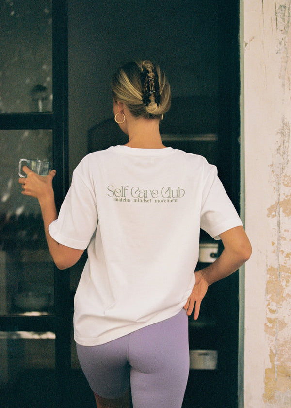 SISTERLY TRIBE OVERSIZED T-SHIRT - SAGE