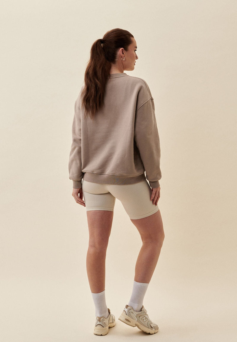 SISTERLY TRIBE SWEATSHIRT - CAPPUCCINO