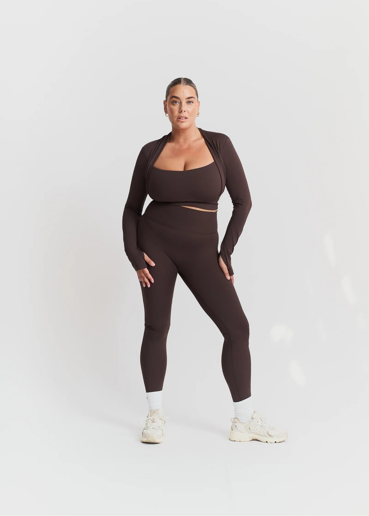SOFTSCULPT LEGGINGS - ESPRESSO
