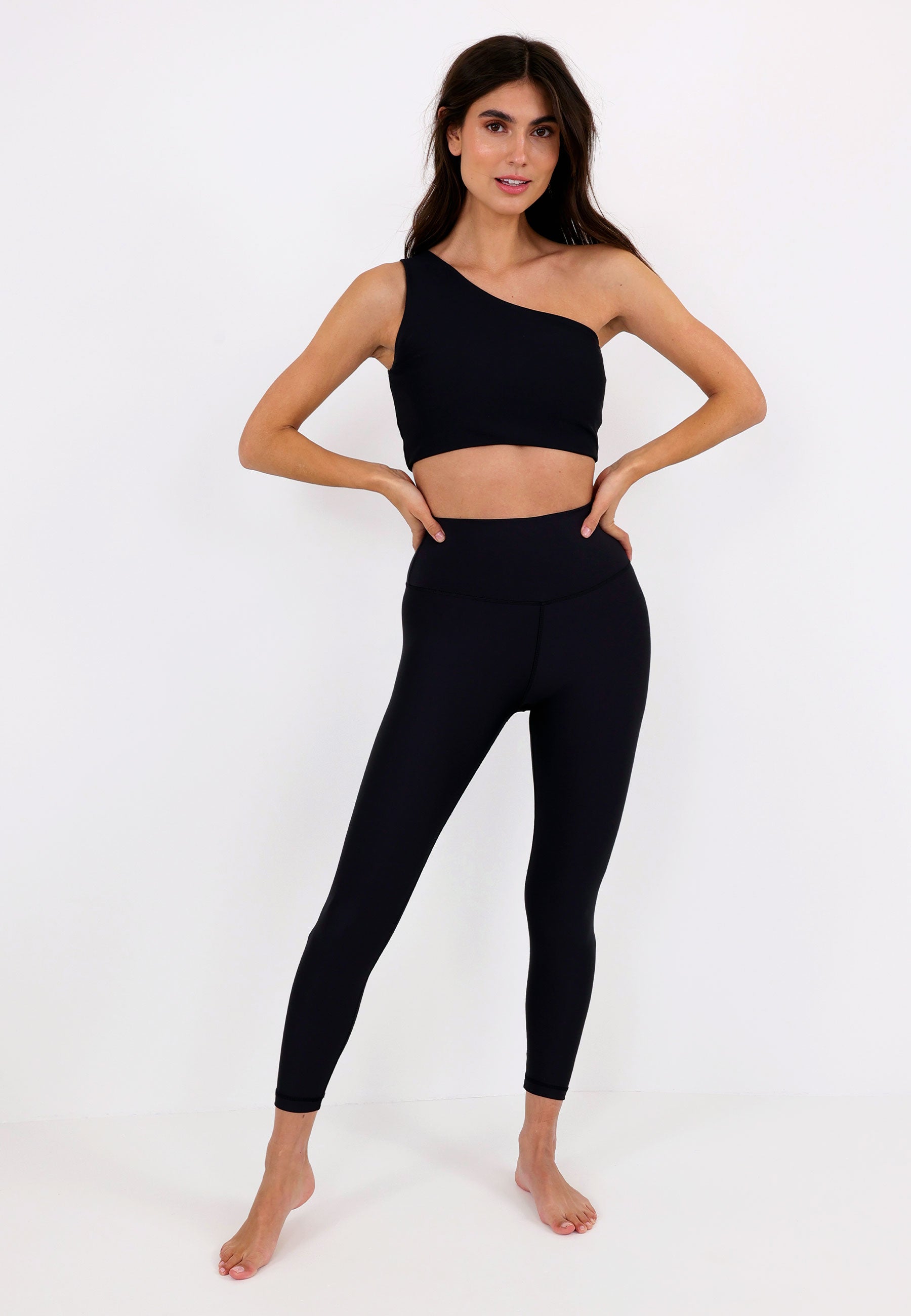 CLASSIC HIGH WAISTED 7/8 LEGGING - BLACK