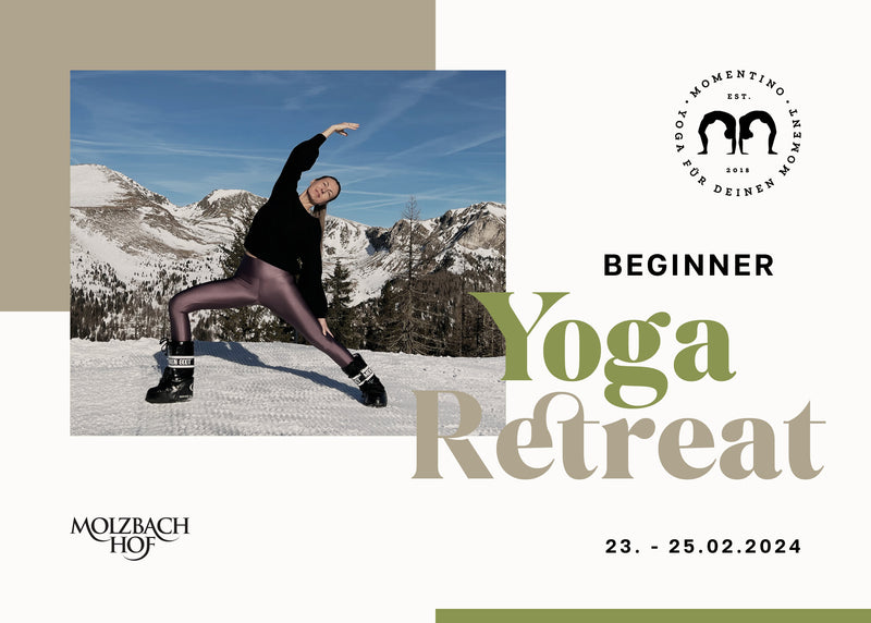 Beginner Yoga Retreat im Molzbachhof 23. - 25. Februar 2024