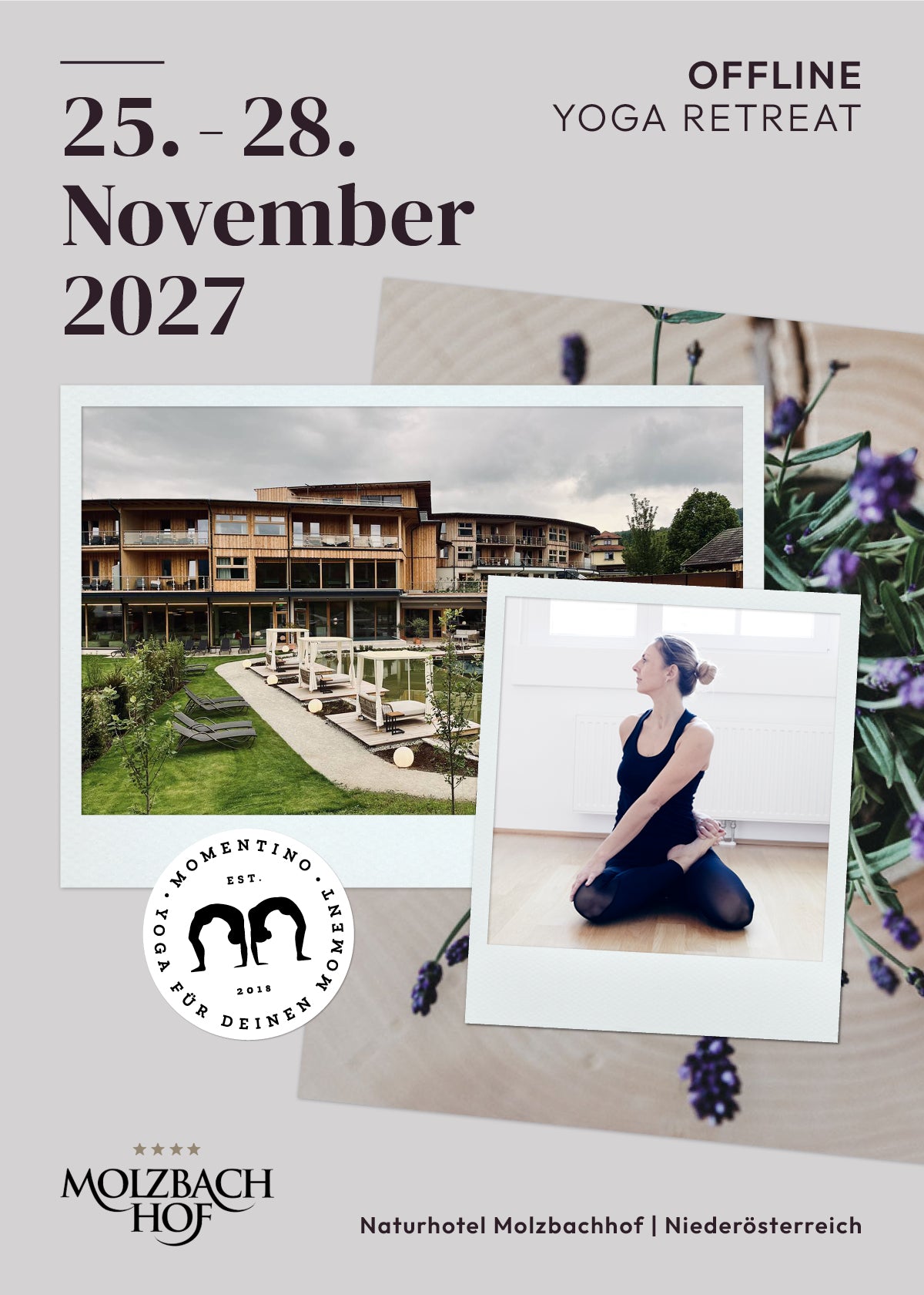 Offline Yoga Retreat | Nov 2027 | Molzbachhof