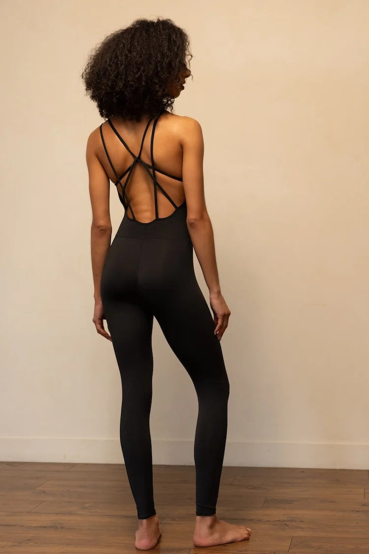 WARRIOR BODYSUIT - BLACK