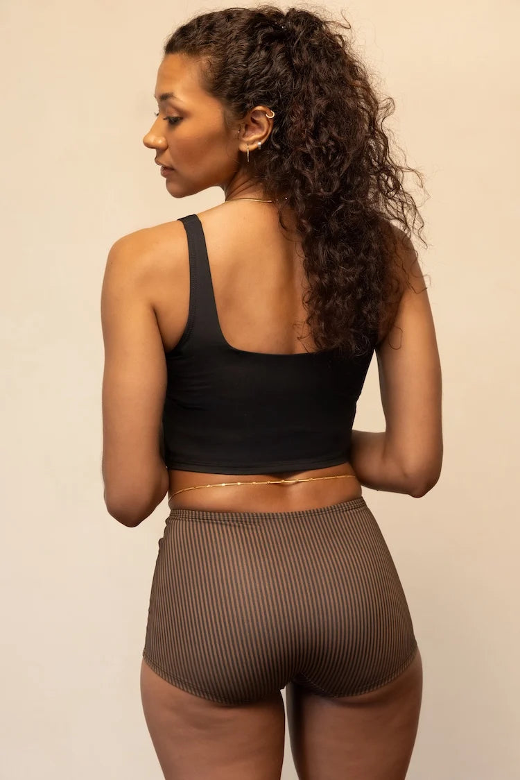 BOOTY SHORT - BABY STRIPE