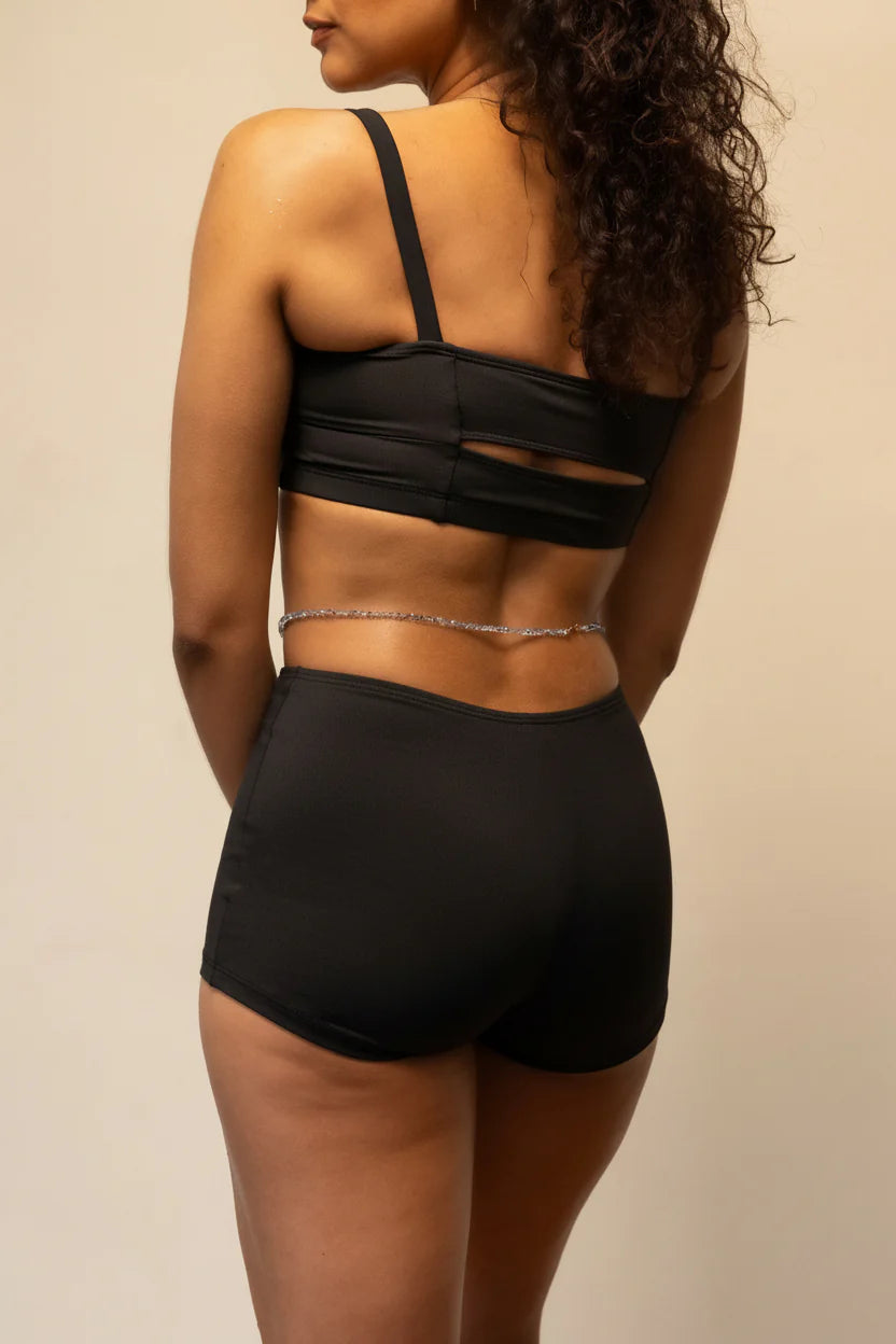 BOOTY SHORT - BLACK