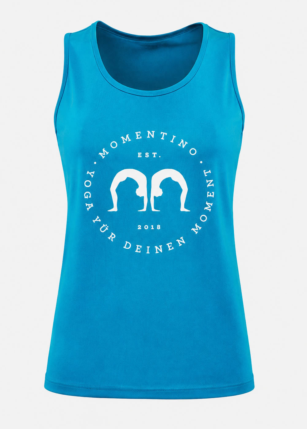 WOMEN TANK TOP MIT MOMENTINO LOGO