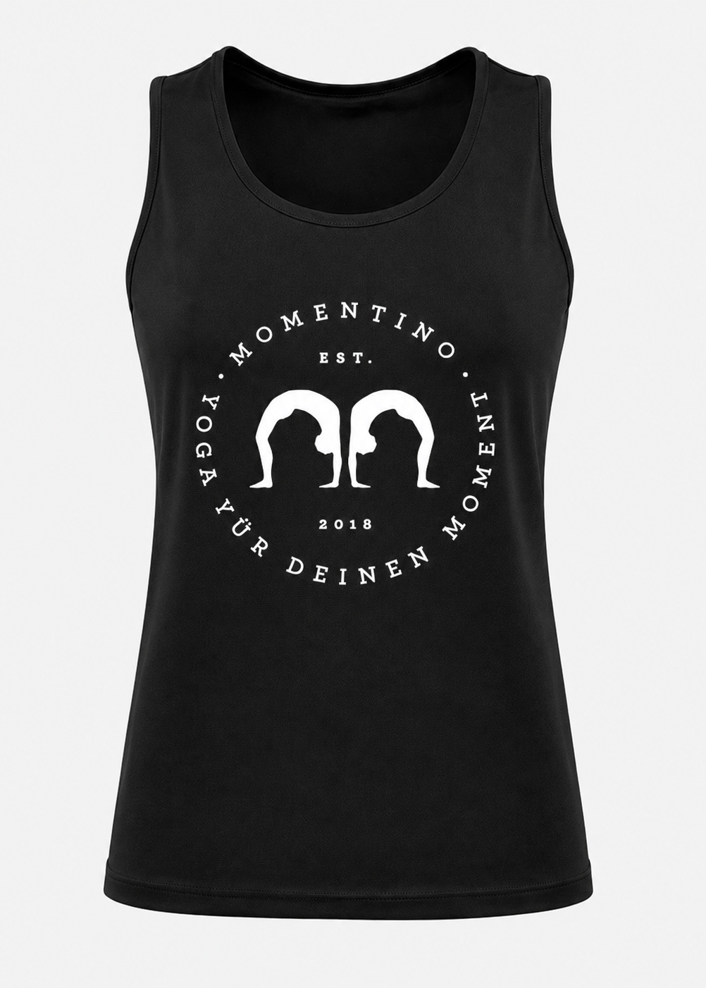 WOMEN TANK TOP MIT MOMENTINO LOGO