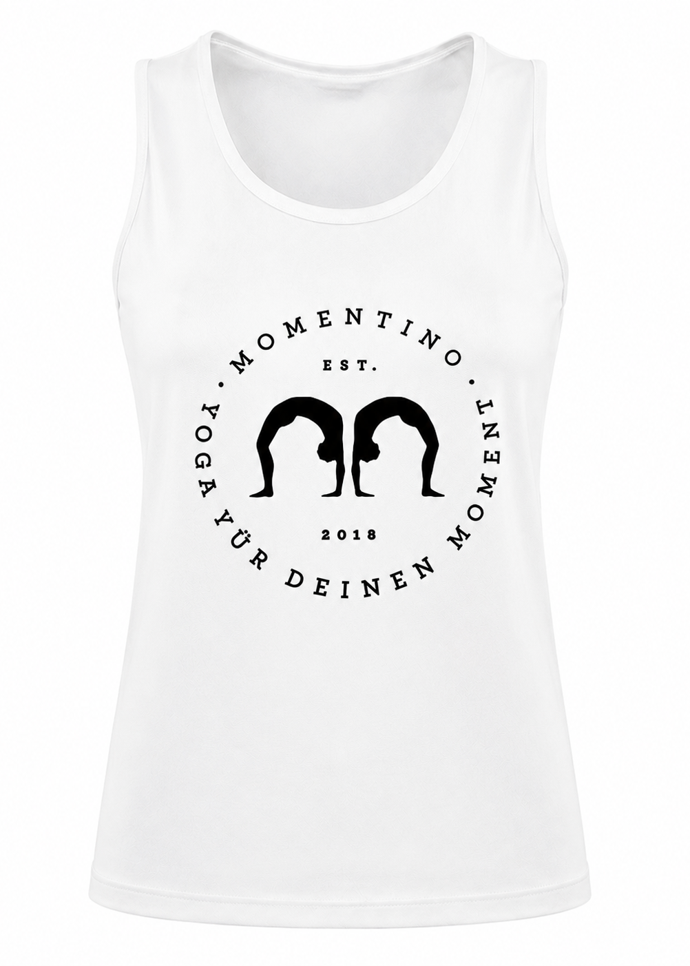 WOMEN TANK TOP MIT MOMENTINO LOGO