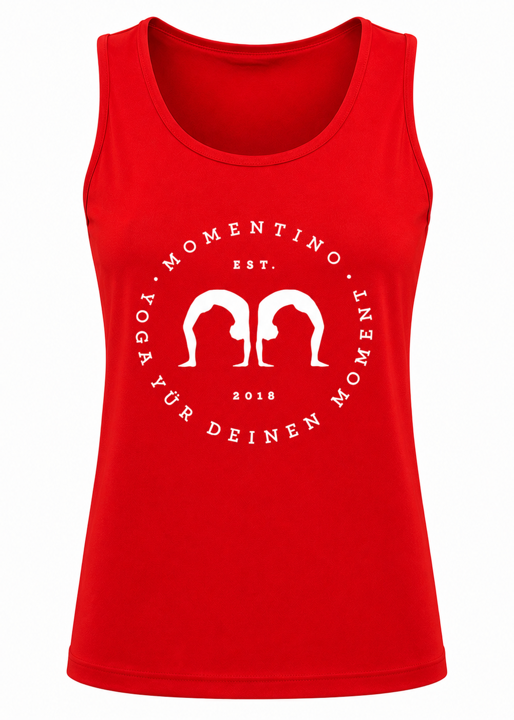 WOMEN TANK TOP MIT MOMENTINO LOGO