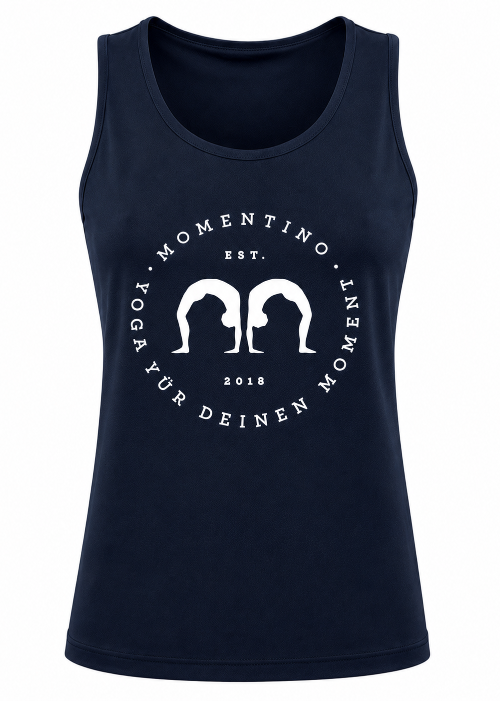 WOMEN TANK TOP MIT MOMENTINO LOGO