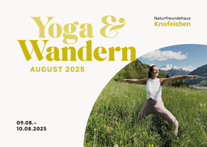 Yoga & Wandern August 2025