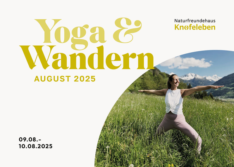 Yoga & Wandern August 2025