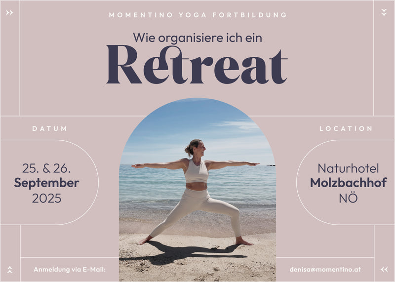 FORTBILDUNG - WIE ORGANISIERE ICH EIN RETREAT?