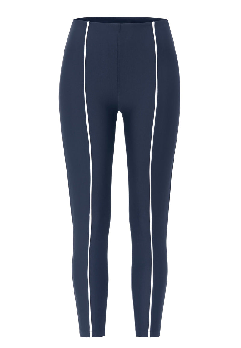 PIPING DETAIL LEGGINGS - NAVY - LIMITIERTE AUFLAGE