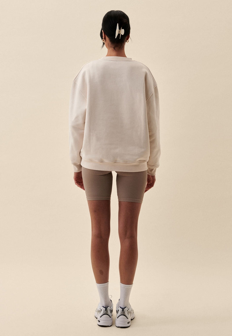 SISTERLY TRIBE SWEATSHIRT - MARSHMALLOW