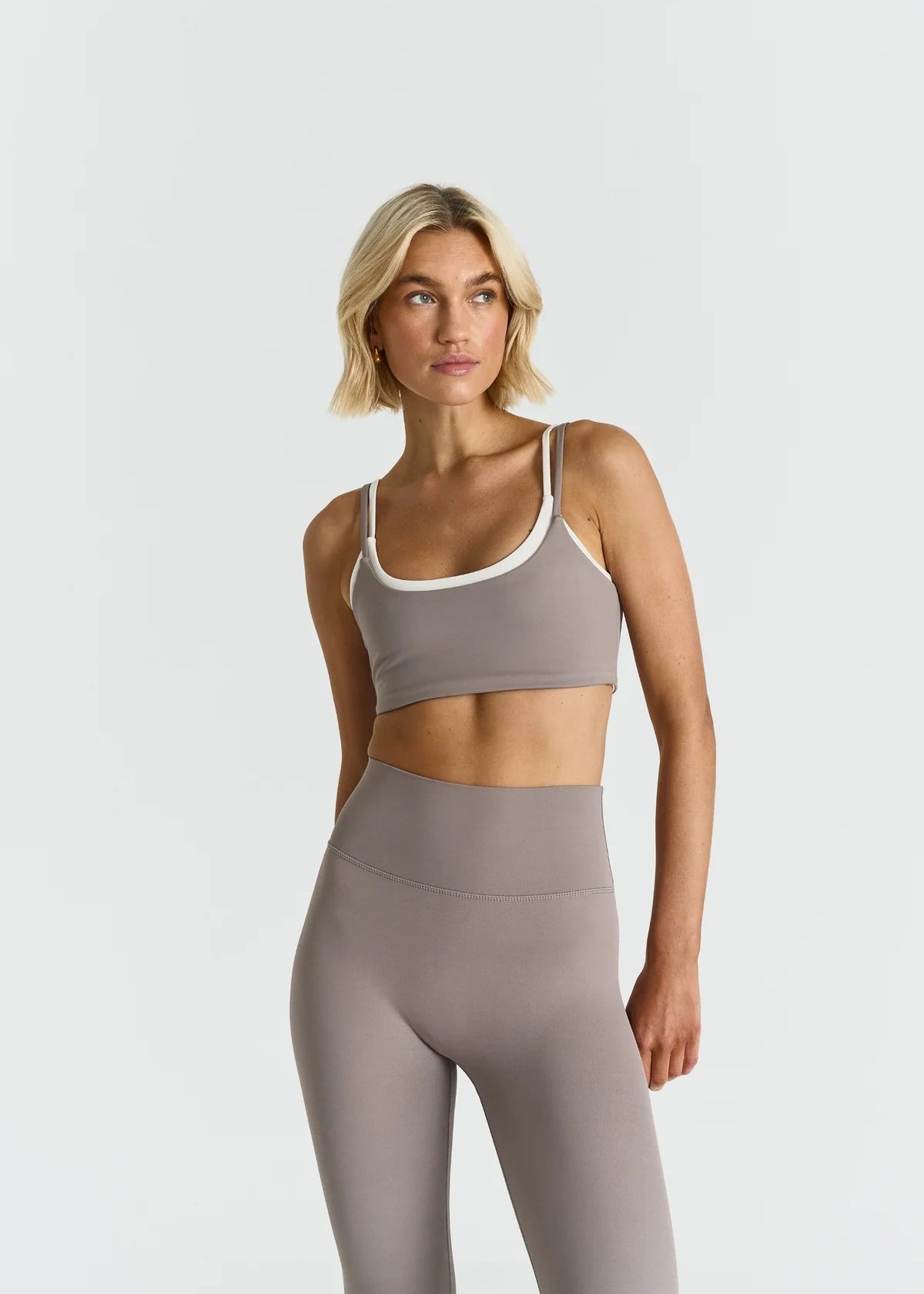 SOFTSCULPT DOUBLE LAYER BRA - CLAY