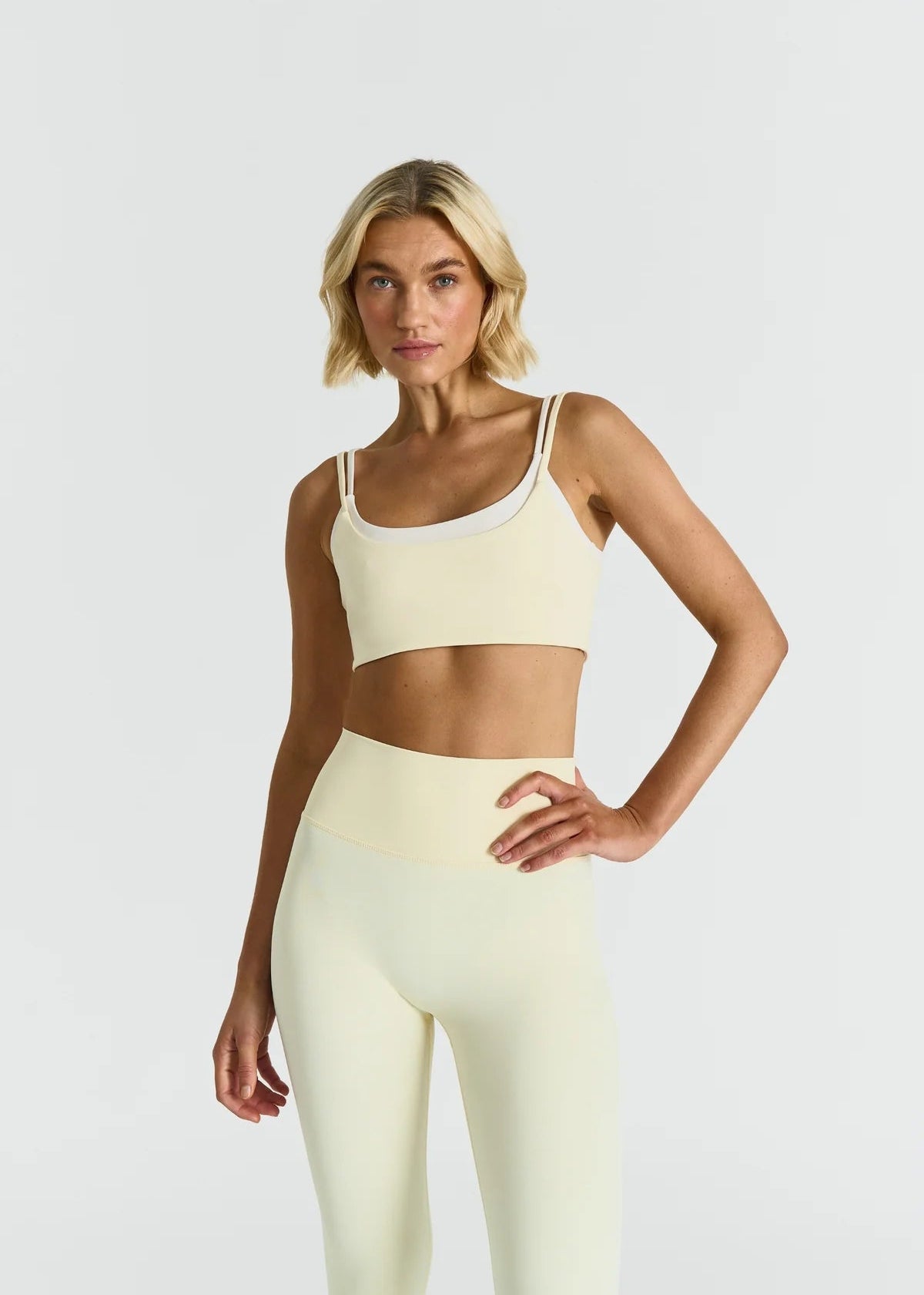 SOFTSCULPT DOUBLE LAYER BRA - LEMONADE