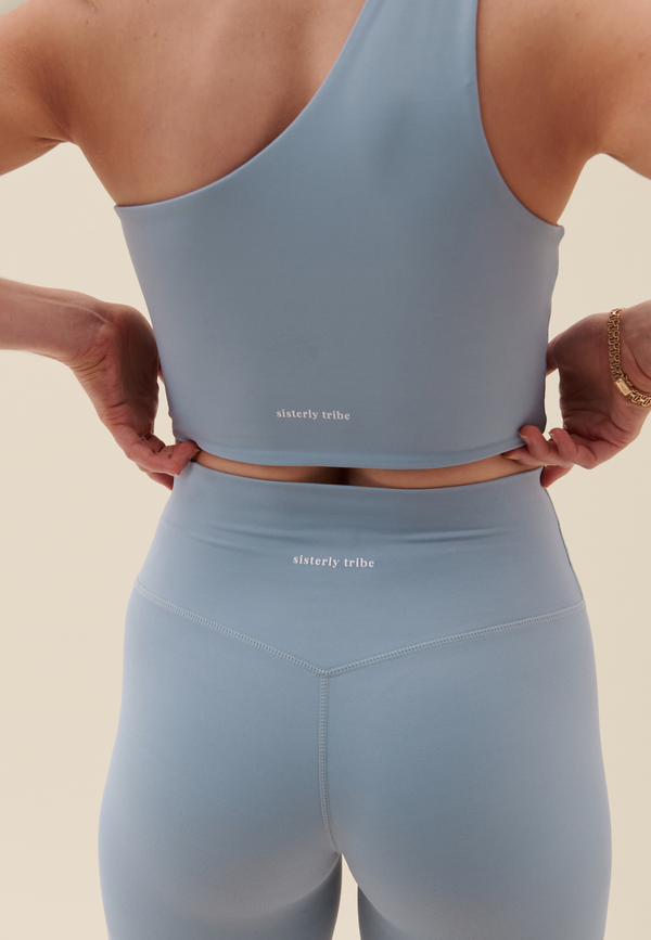 SOFTSCULPT LEGGINGS - DUSTY BLUE