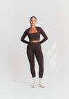 SOFTSCULPT LEGGINGS - ESPRESSO