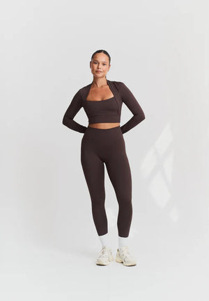 SOFTSCULPT LEGGINGS - ESPRESSO