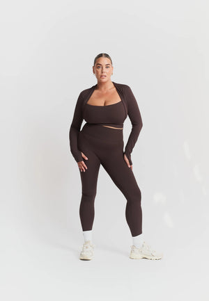 SOFTSCULPT LEGGINGS - ESPRESSO