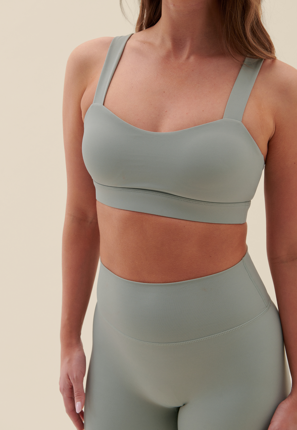 SOFTSCULPT SWEETHEART BRA - SAGE