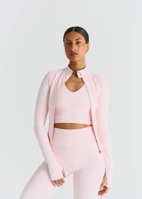 SOFTSCULPT ZIP JACKET - BALLET SLIPPER