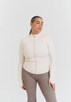 SOFTSCULPT ZIP JACKET - MARSHMALLOW