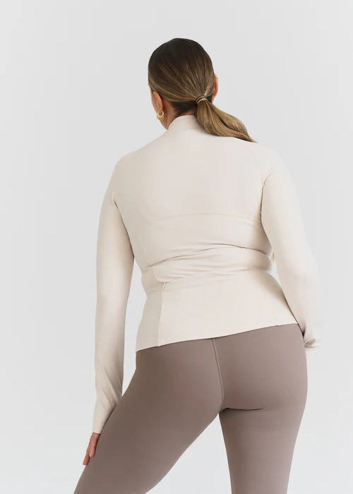 SOFTSCULPT ZIP JACKET - MARSHMALLOW