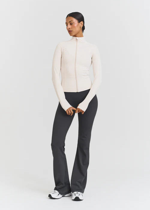 SOFTSCULPT ZIP JACKET - MARSHMALLOW