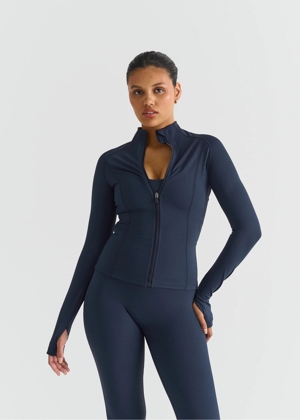 SOFTSCULPT ZIP JACKET - NAVY