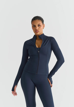 SOFTSCULPT ZIP JACKET - NAVY