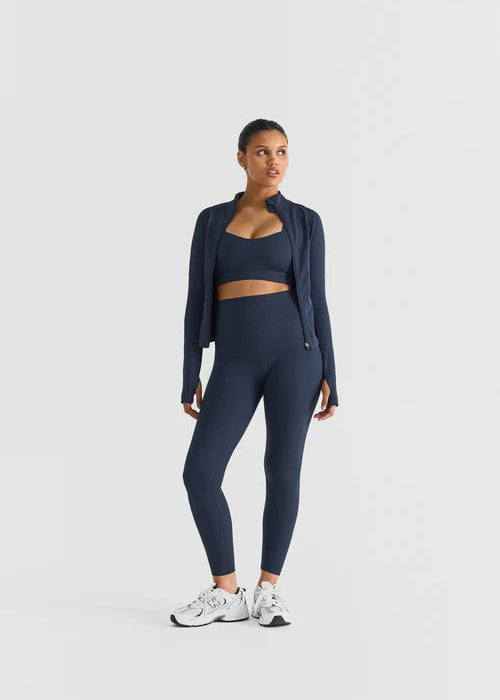 SOFTSCULPT ZIP JACKET - NAVY