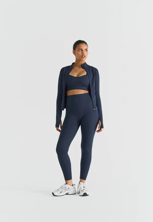 SOFTSCULPT ZIP JACKET - NAVY
