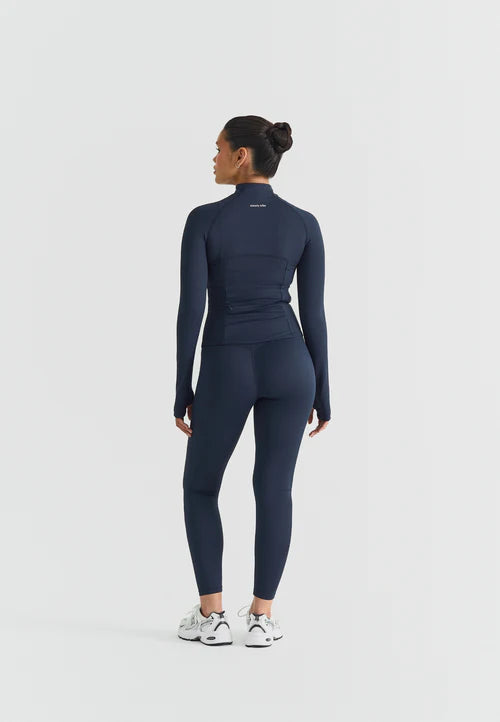 SOFTSCULPT ZIP JACKET - NAVY
