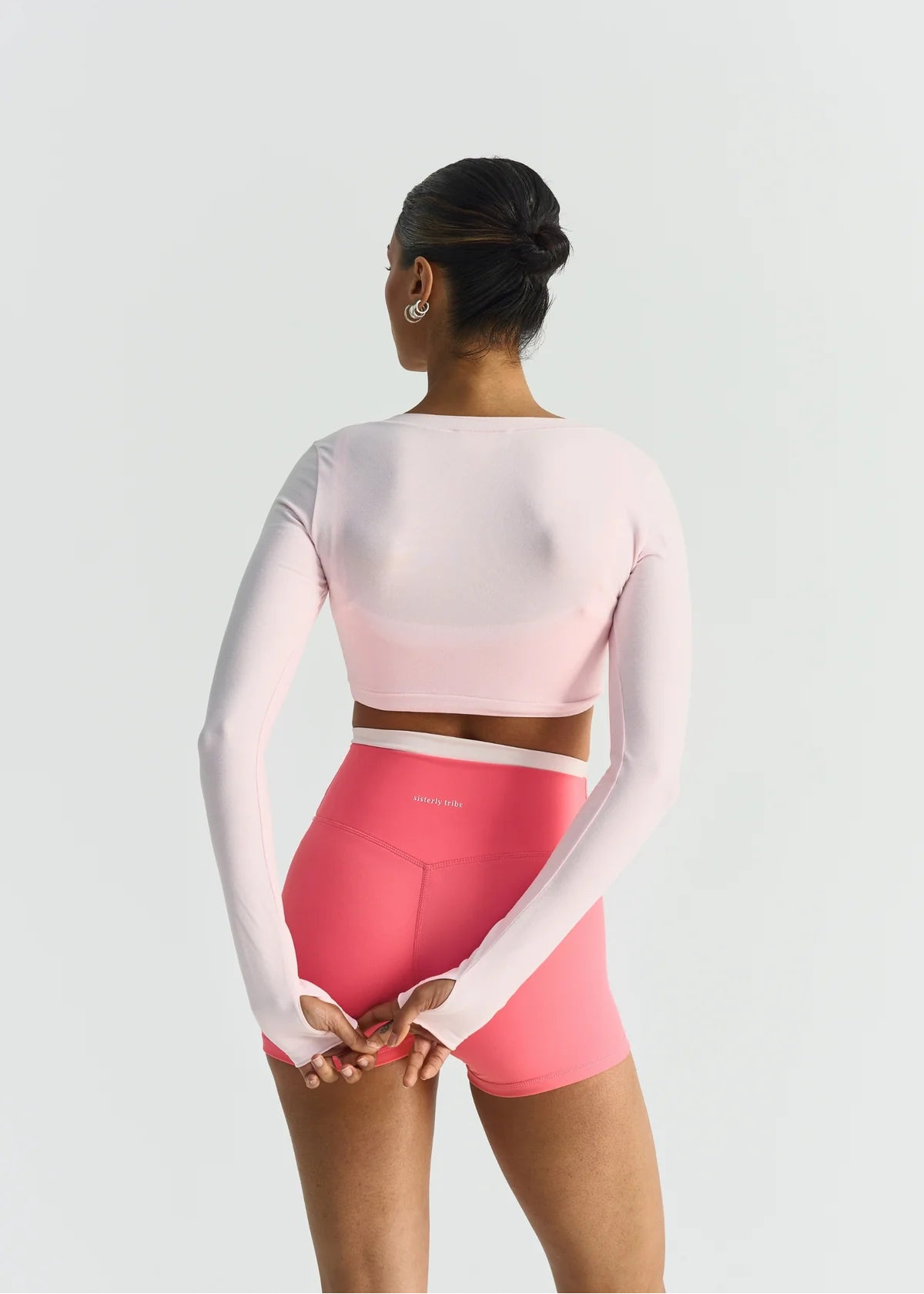 SOFT COTTON TWIST TOP - BALLET SLIPPER