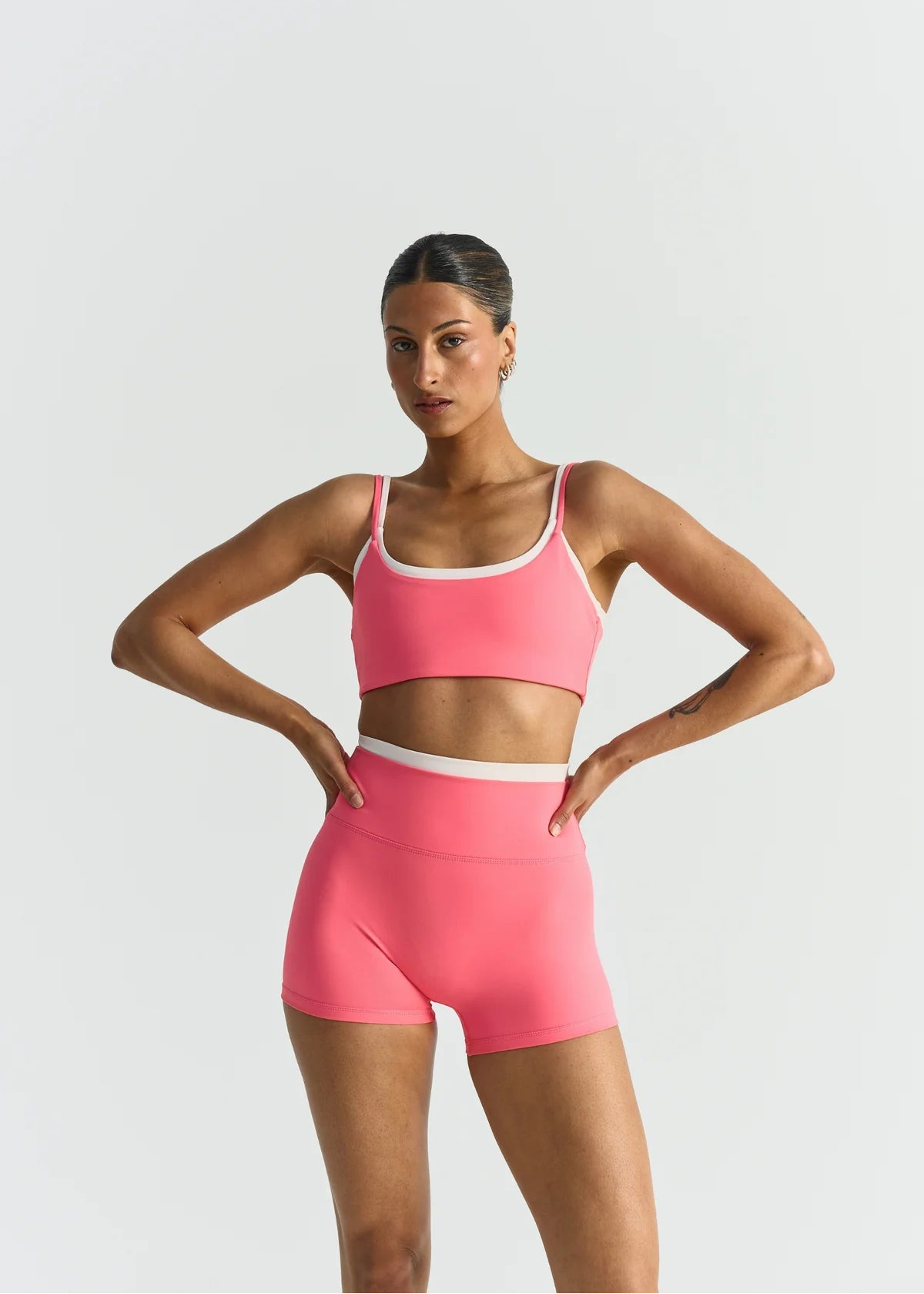 SOFTSCULPT DOUBLE LAYER BRA - SUNKISSED CORAL