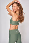 CLASSIC HIGH WAISTED 7/8 LEGGING - MINERAL GREEN