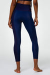 SWEETHEART MIDI LEGGING - MARINE NAVY RIB