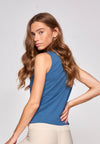 KWISTED KNOT FRONT TOP - MIDNIGHT BLUE