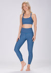 CLASSIC CRISS-CROSS BRA - PINE BLUE
