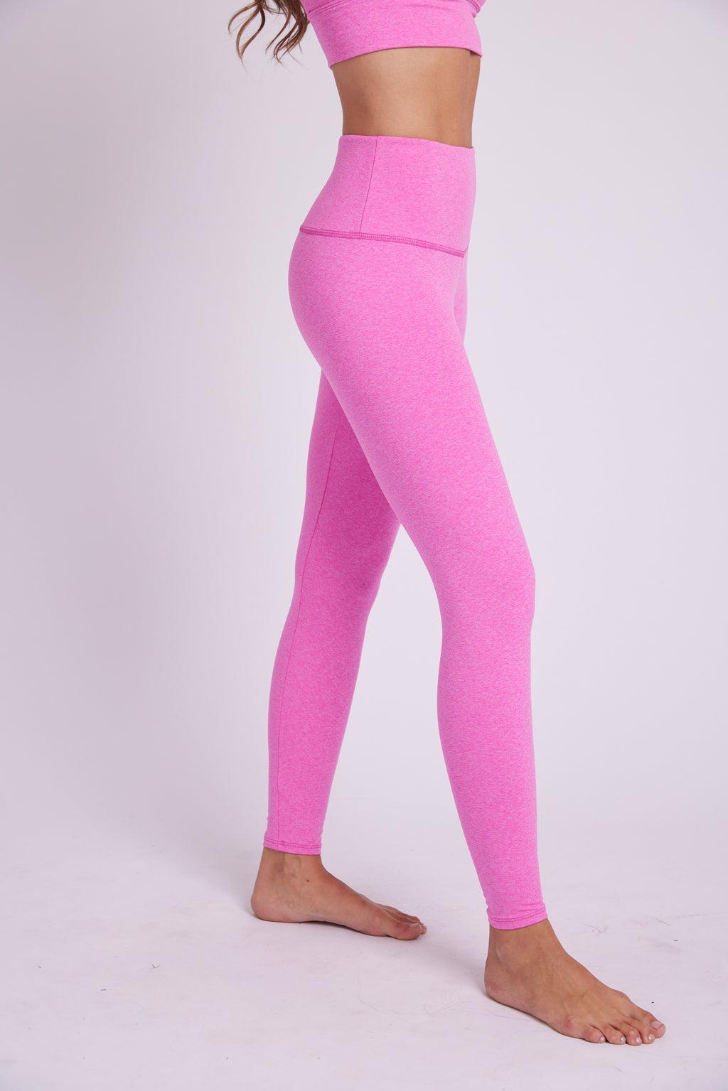 ECO LUXE LEGGING - POSITIVE PINK
