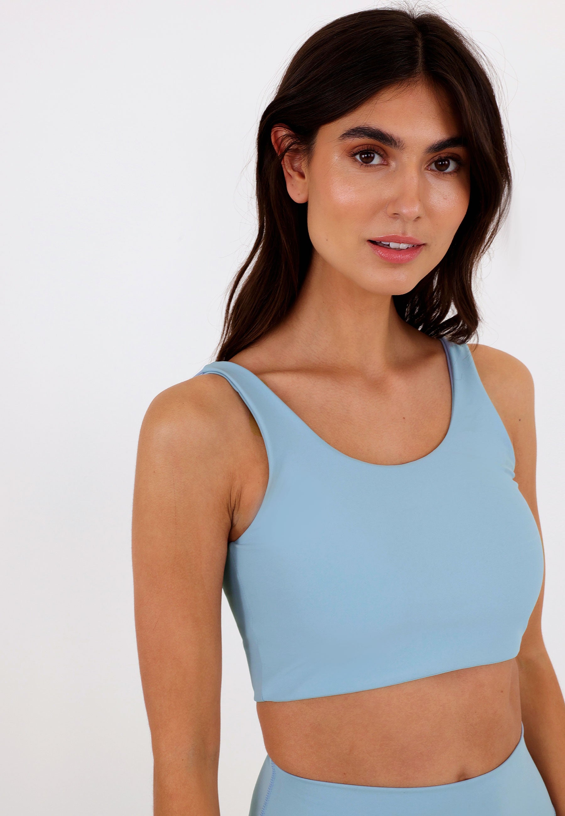 YOGA MIDI SCOOP TOP - SLATE