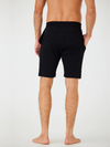 MEN`S SWEAT SHORT - BLACK FLEECE