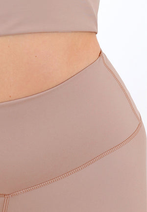 CLASSIC HIGH WAISTED 7/8 LEGGING - TAUPE
